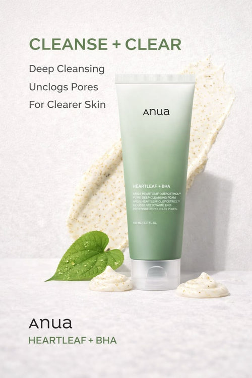 Anua Heartleaf 2pcs Facial Cleanser