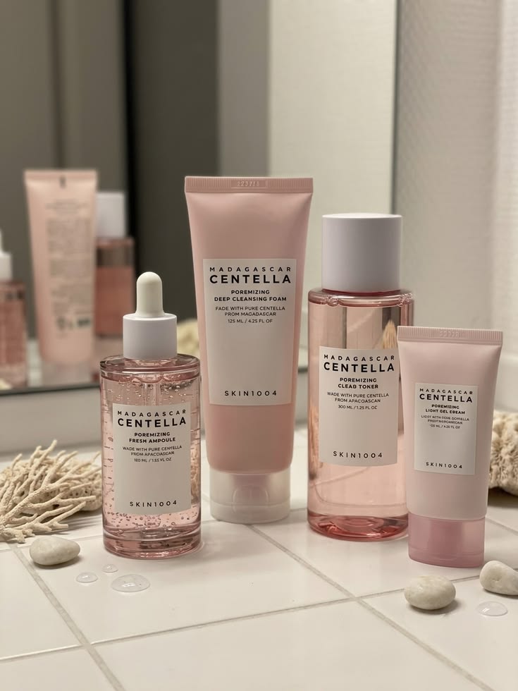 Centella Pink Travel Set
