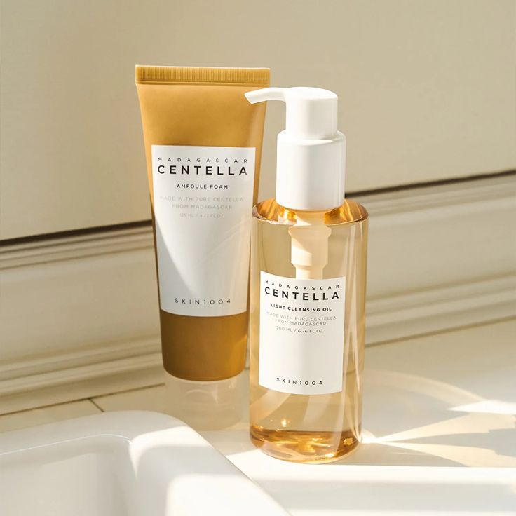 Centella Double Face Cleansing Set Exfoliating Calming & Hydrating