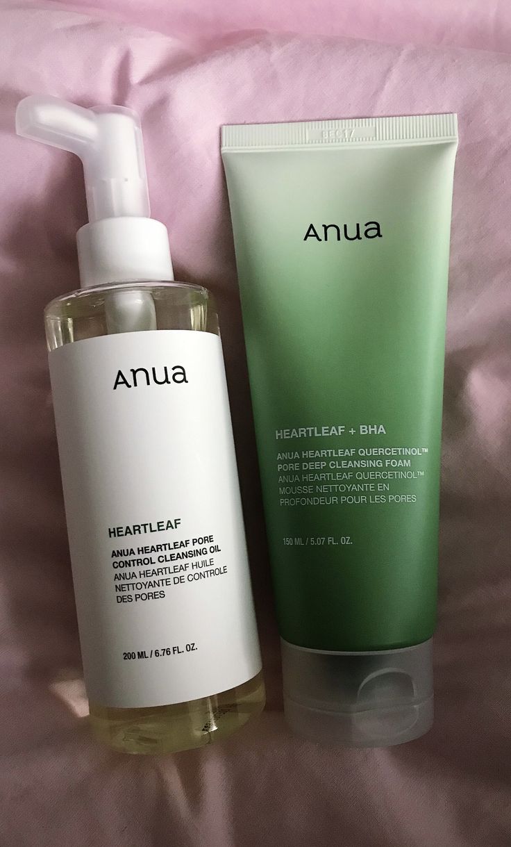 Anua Heartleaf Combo (Facial Cleanser-2pc and Cleansing Oil-1pc)